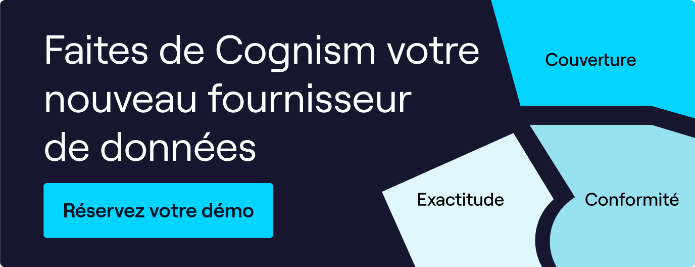 Cognism fournisseur de données B2B - Réservez une démo